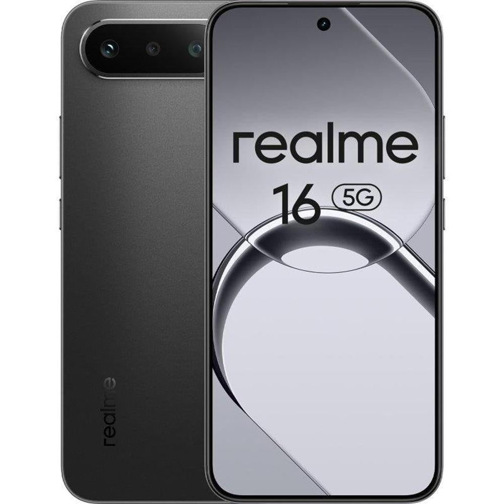 Telefono movil smartphone realme 16 5g -  8gb -  256gb -  6.57 pulgadas fhd+ -  negro