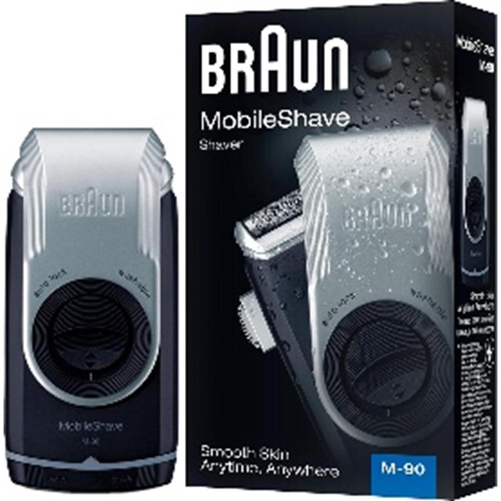 Afeitadora de viaje braun m90