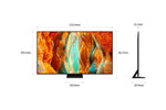 Tv samsung 55 pulgadas neo qled 4k uhd -  tq55qn70f -  smart tv