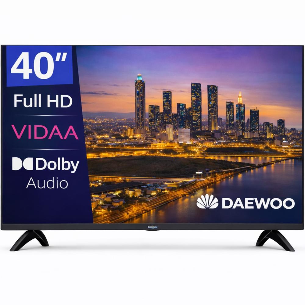 Tv daewoo 40 pulgadas led fhd - 40vb56fv - smart tv