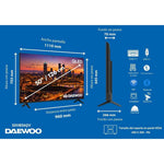 Tv daewoo 50 pulgadas qled 4k uhd - 50vb56qv - smart tv