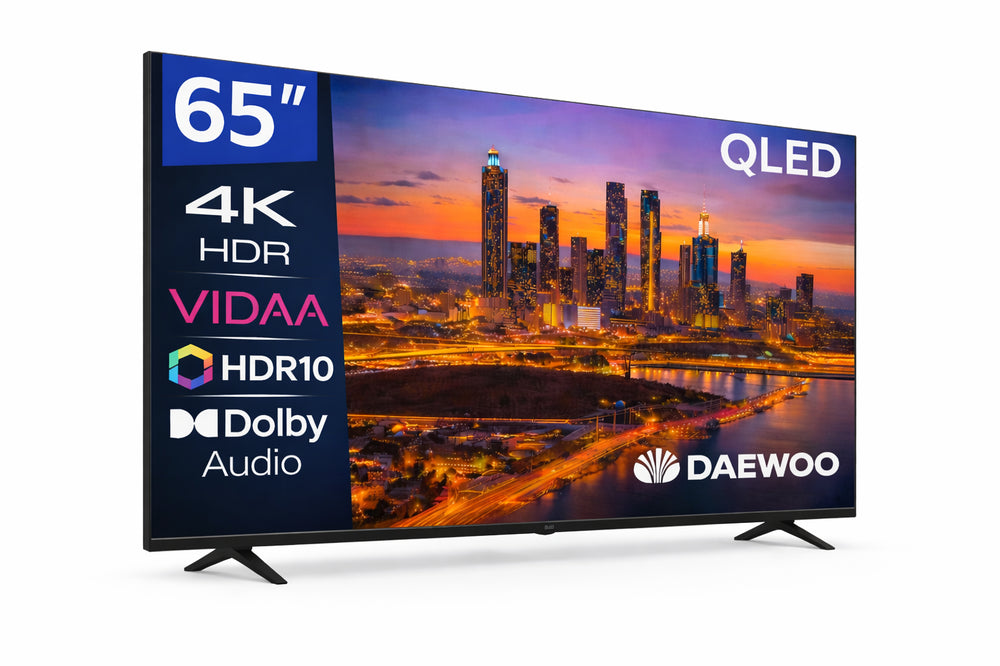 Tv daewoo 65 pulgadas qled 4k uhd - 65vb56qv - smart tv