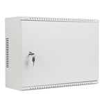 Armario lanberg mural rack 19 pulgadas 4u+3u -  540x200 gris