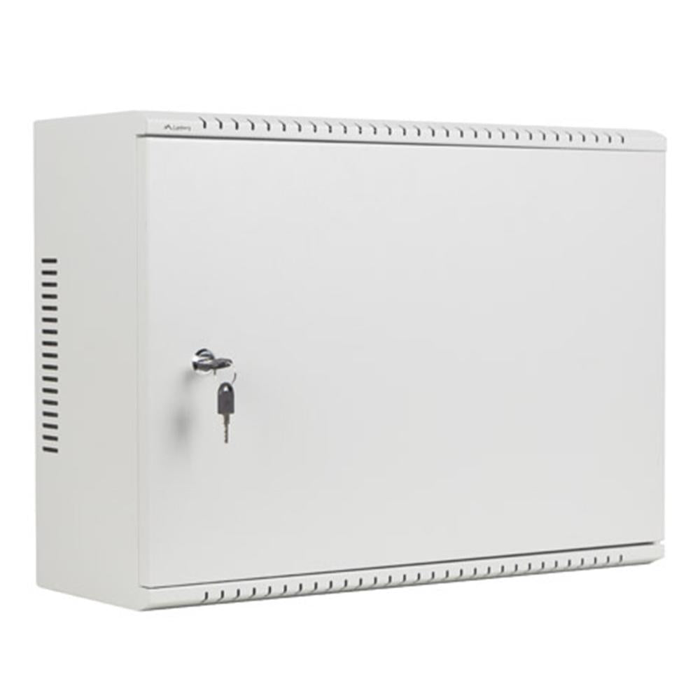 Armario lanberg mural rack 19 pulgadas 4u+3u -  540x200 gris