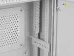 Armario lanberg mural rack 19 pulgadas 4u+3u -  540x200 gris