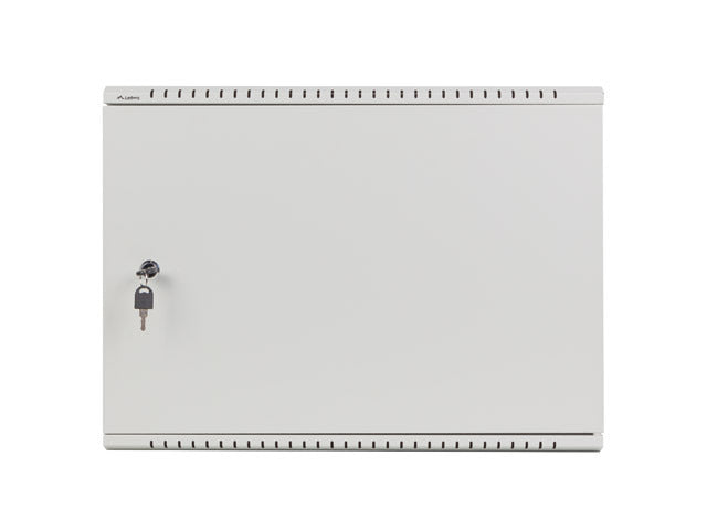 Armario lanberg mural rack 19 pulgadas 4u+3u -  540x200 gris