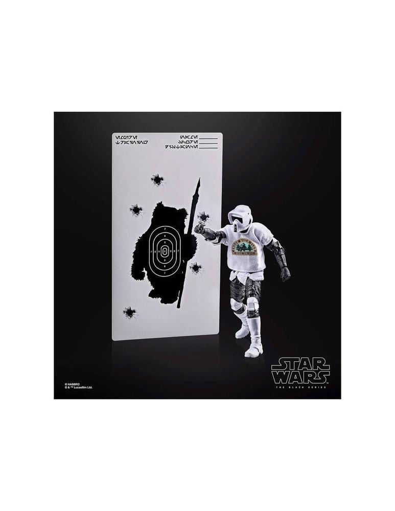 Figura hasbro star wars day the black series may the 4th be with you scout trooper
