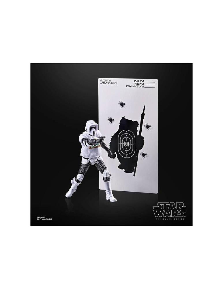 Figura hasbro star wars day the black series may the 4th be with you scout trooper