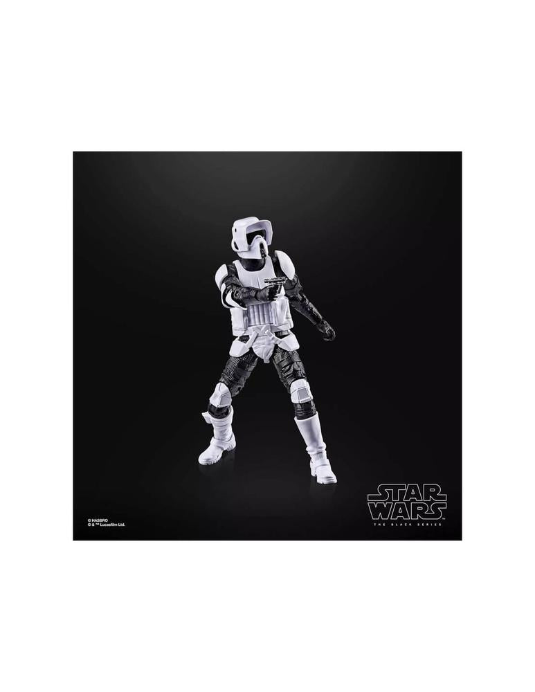 Figura hasbro star wars day the black series may the 4th be with you scout trooper