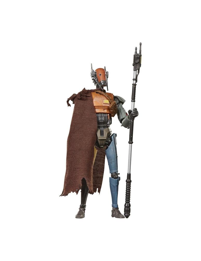 Figura hasbro star wars the black series the mandalorian and grogu mercenary guard droid