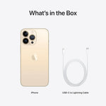 Telefono movil smartphone apple iphone 13 pro - 256gb - 6.1 pulgadas oro acondicionado