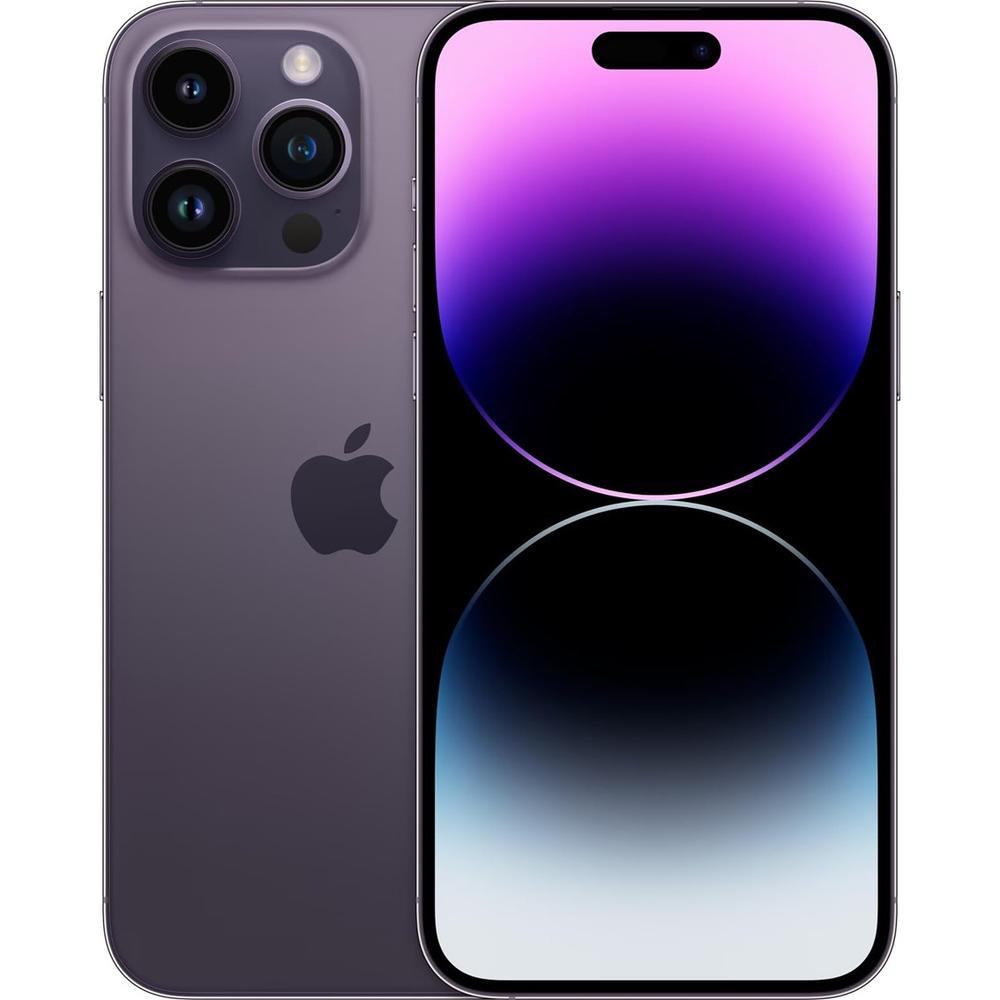 Telefono movil smartphone apple iphone 14 pro max 5g - 128gb - 6.7 pulgadas purpura acondicionado