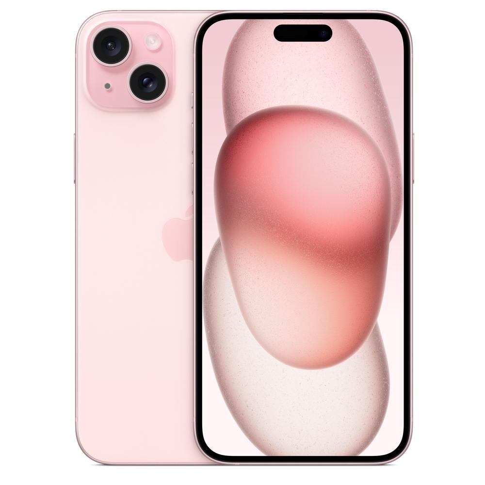 Telefono movil smartphone apple iphone 15 plus 5g - 128gb - 6.7 pulgadas rosa acondicionado