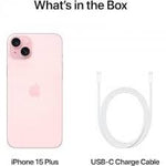 Telefono movil smartphone apple iphone 15 plus 5g - 128gb - 6.7 pulgadas rosa acondicionado