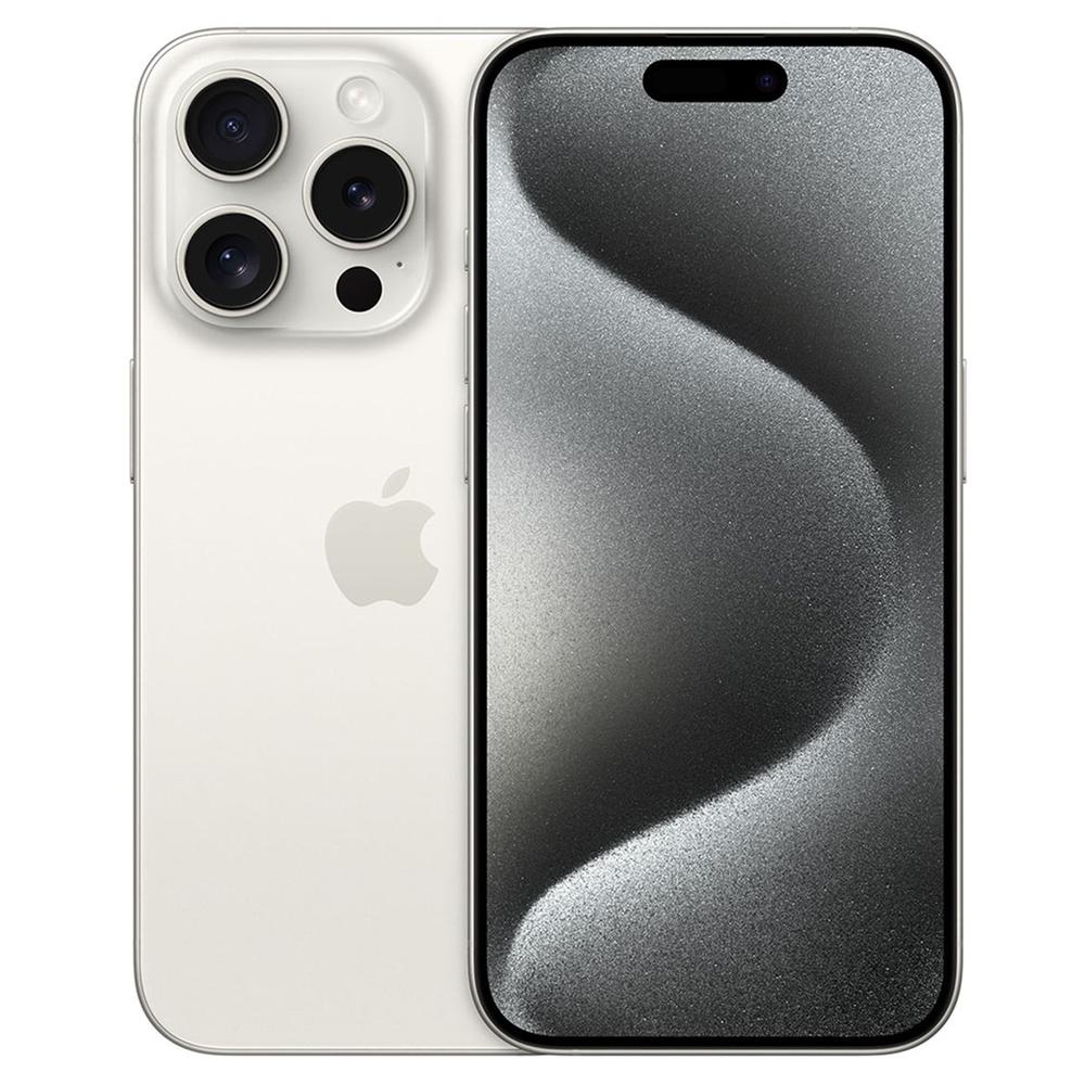 Telefono movil smartphone apple iphone 15 pro 5g - 512gb - 6.1 pulgadas blanco acondicionado