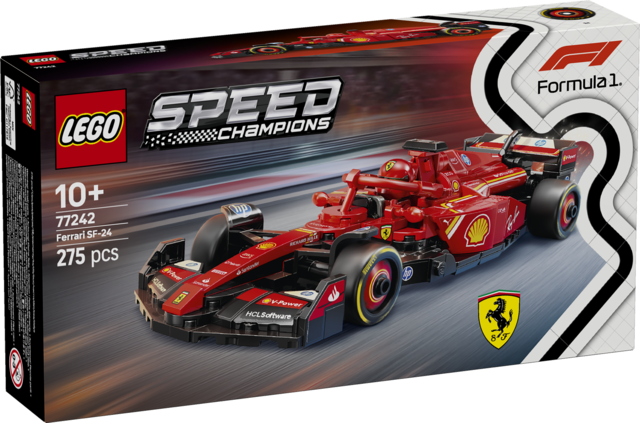 Lego speed champions formula 1 coche de carreras ferrari
