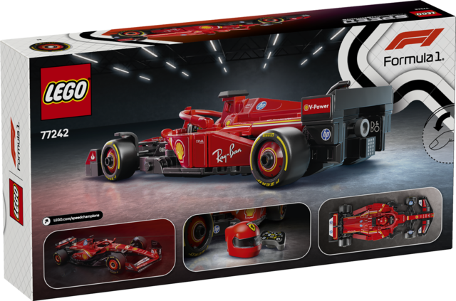 Lego speed champions formula 1 coche de carreras ferrari