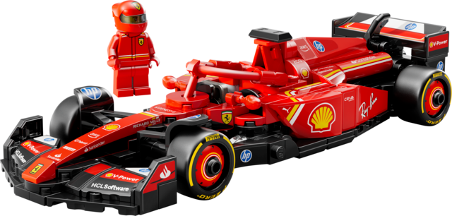 Lego speed champions formula 1 coche de carreras ferrari