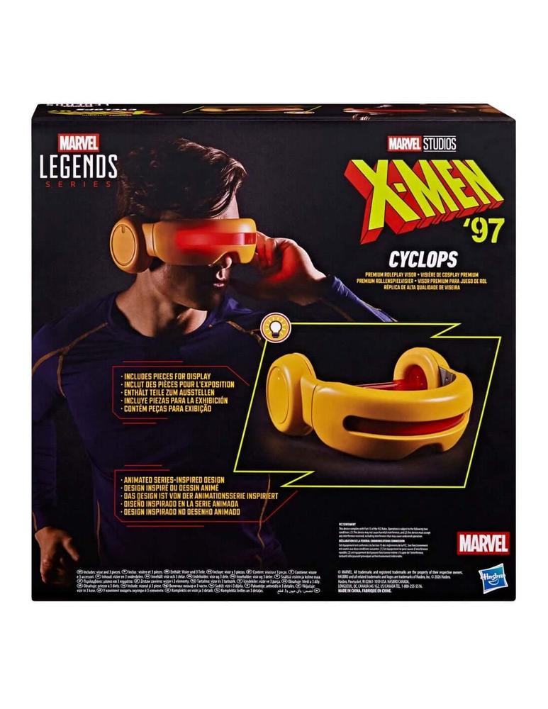 Replica hasbro marvel legends x - men 97 cyplops premium roleplay visor