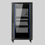 Armario rack de suelo 19 pulgadas phasak pro 37u negro 800x1000 montado pho 8137