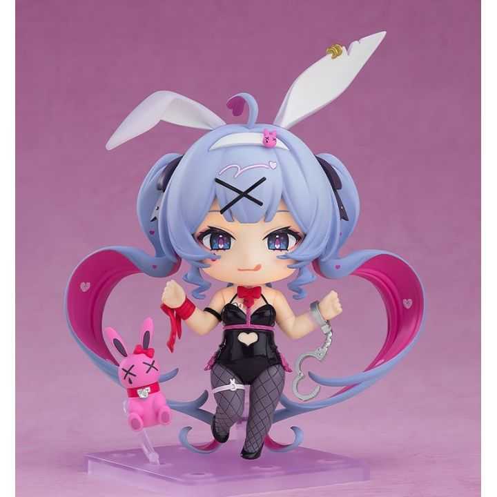 Figura good smile companyy hatsune miku nendoroid vocal series 01 rabbit hole version 10cm