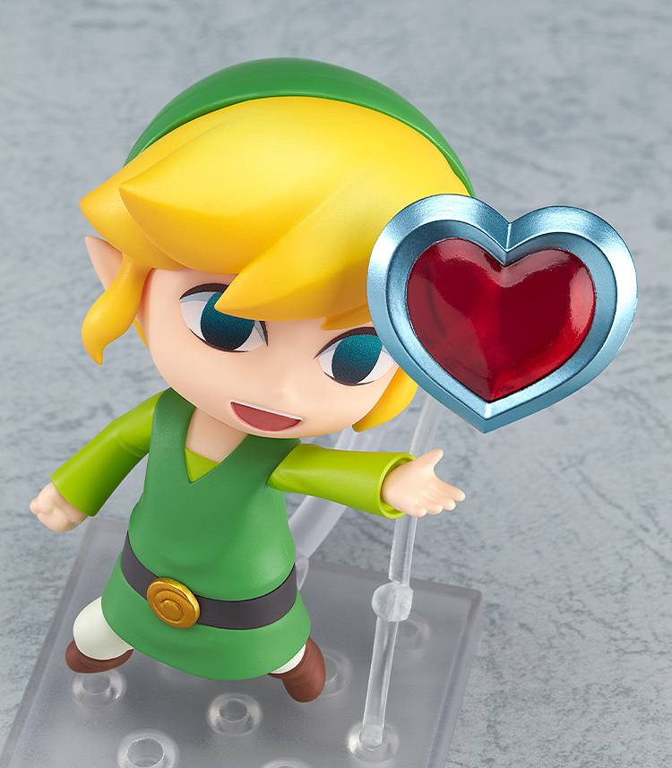 Figura good smile companyy the legend of zelda the wind waker hd version nendoroid link 10cm