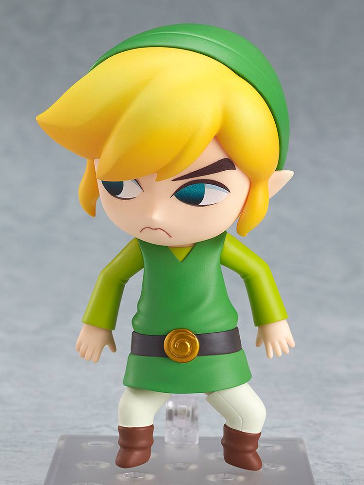 Figura good smile companyy the legend of zelda the wind waker hd version nendoroid link 10cm