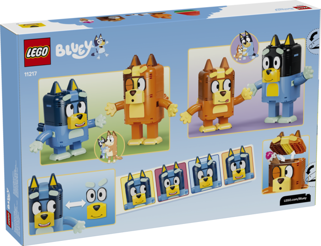 Lego familia de bluey para construir