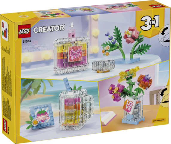 Lego frasco decorativo de perfume