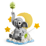 Lego bebé elefante en el cielo