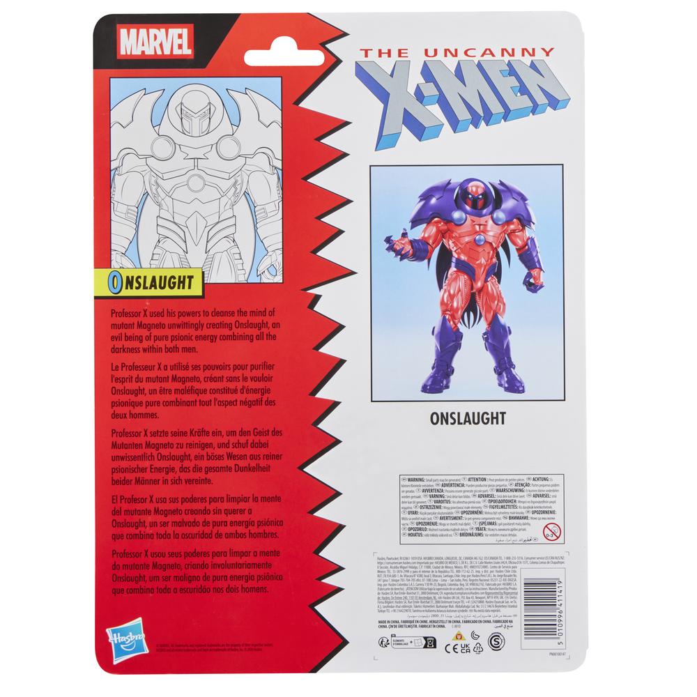 Figura hasbro marvel comics the uncanny x - men  onslaught