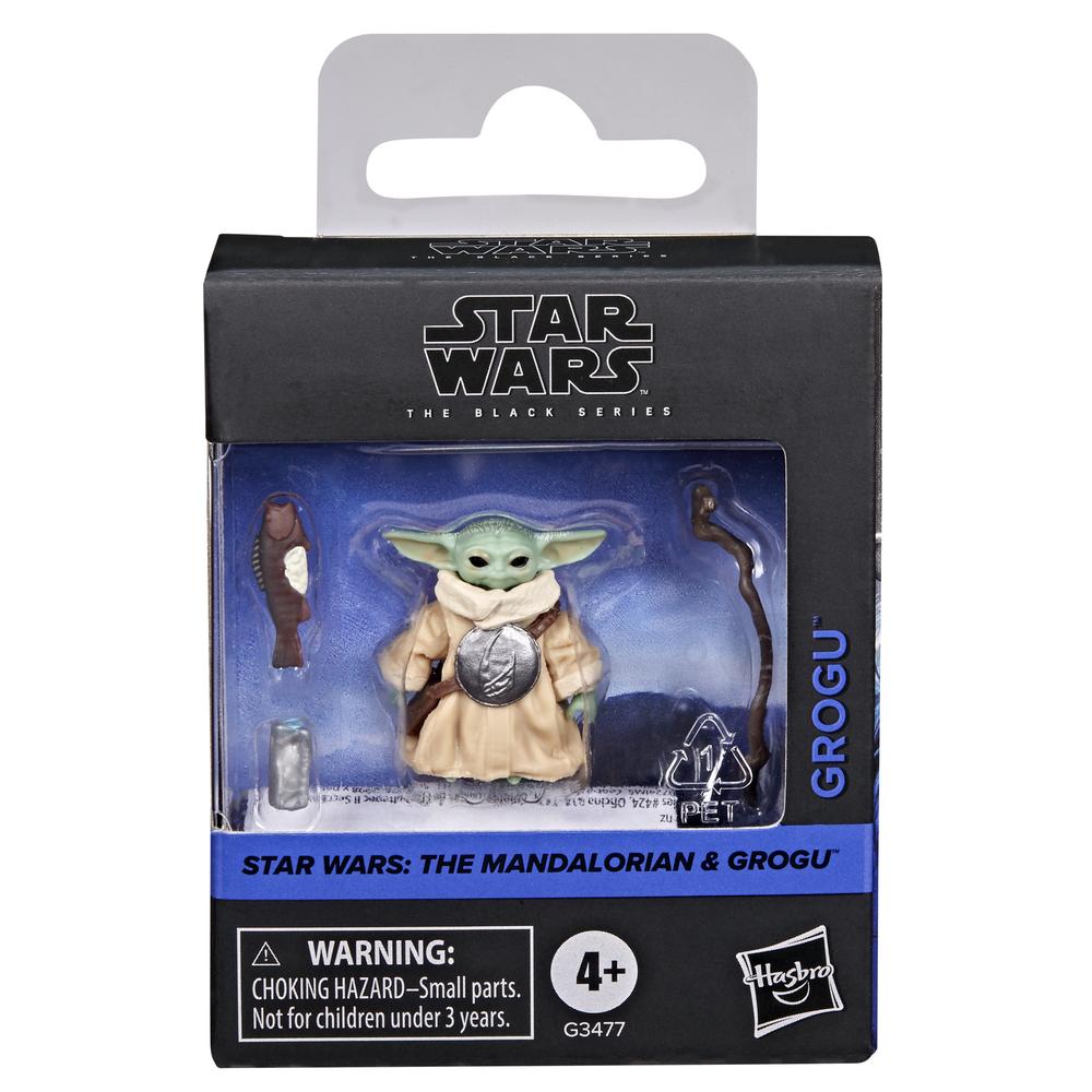 Figura hasbro star wars the black collection the mandalorian & grogu -  grogu