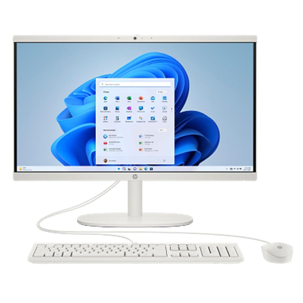Ordenador all in one hp 22 - dg0041ns 21.45 pulgadas n100 -  8gb -  ssd512gb -  w11 -  teclado y raton