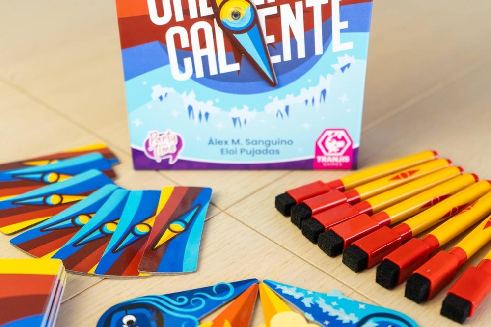 Juego de mesa caliente caliente