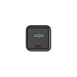Cargador usb de pared coolbox 35w gan usb tipo a - usb tipo c negro