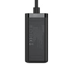 Estacion de carga usb coolbox 100w gan 3x usb tipo c - 1x usb tipo a negro cable 1.5m negro