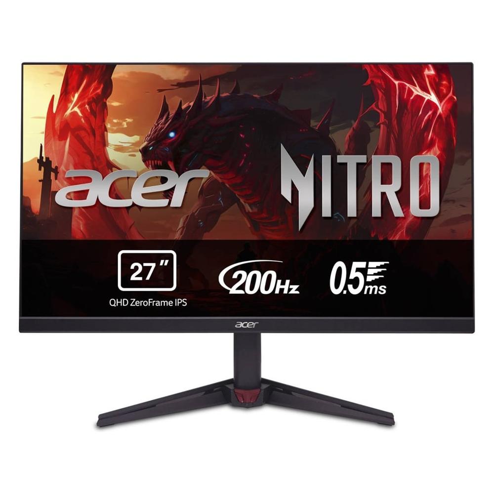 Monitor led gaming 27 pulgadas acer nitro nitro vg270ux1bmiipx tft -  qhd -  dp -  hdmi -  200hz -  0.5ms -  vesa 100x100