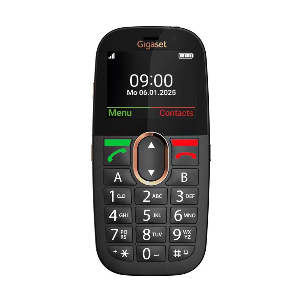 Teléfono móvil gigaset gl695 4g negro