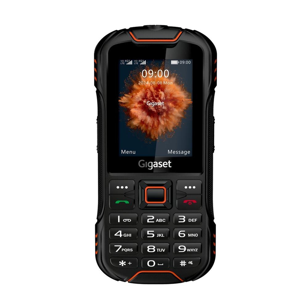 Teléfono móvil rugerizado gigaset glx8 plus negro