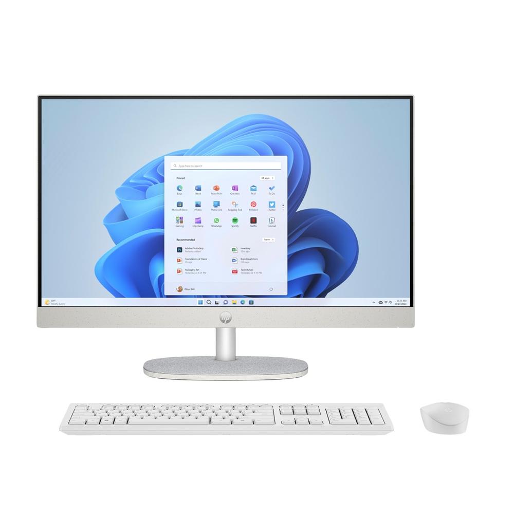 Ordenador all in one hp 24 - cr0180ns i5 - 1335u -  8gb -  ssd 512gb -  23.8 pulgadas fhd -  w11h