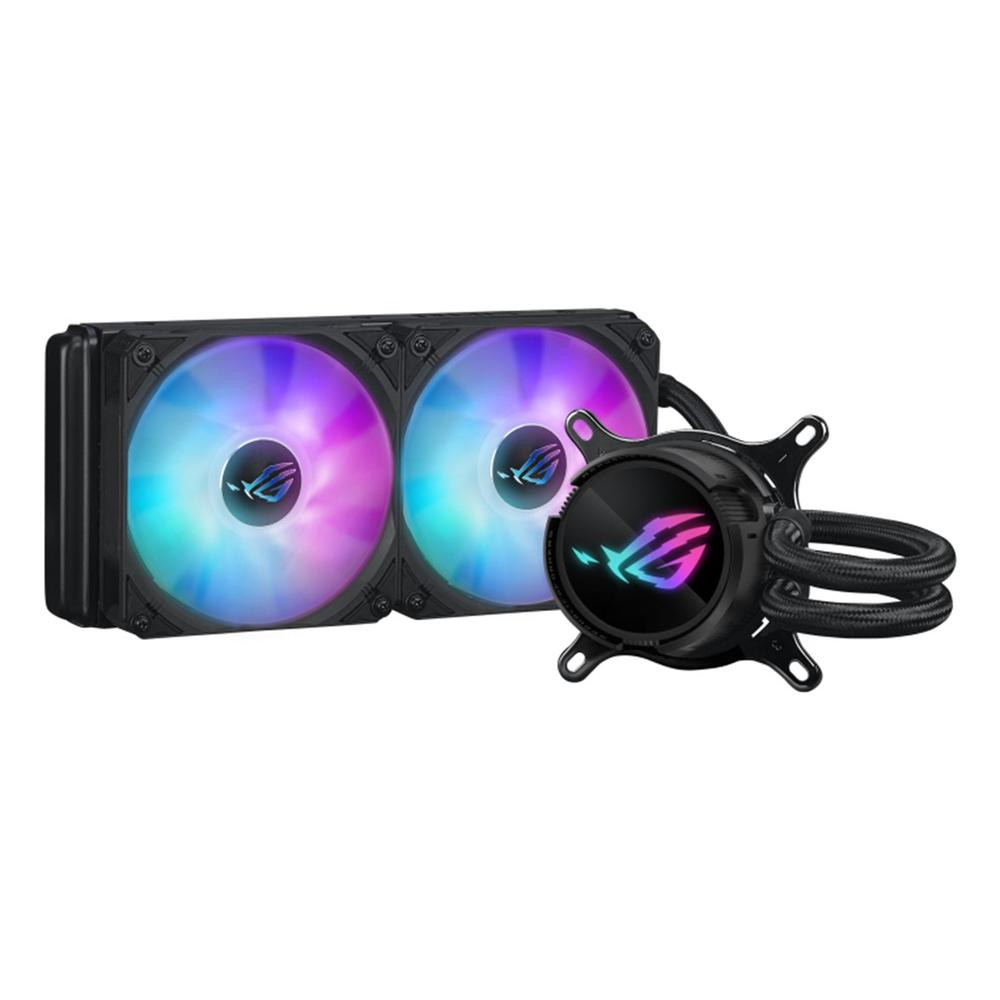 Kit refrigeración liquida ASUS rog strix lc iii 240 argb 2x 120mm negro