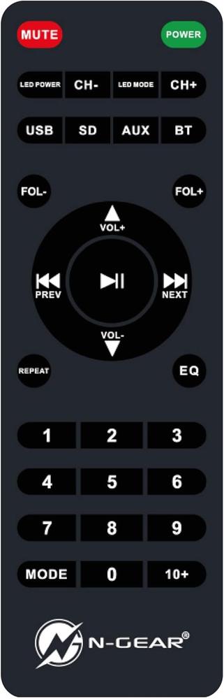 Altavoz troley n - gear the flash 1040 negro