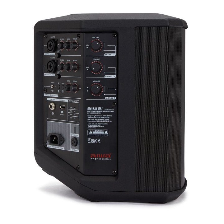 Altavoz aiwa  ax - 1pro negro