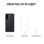 Telefono movil smartphone samsung galaxy a37 5g -  6gb -  128gb -  6.7 pulgadas -  gris