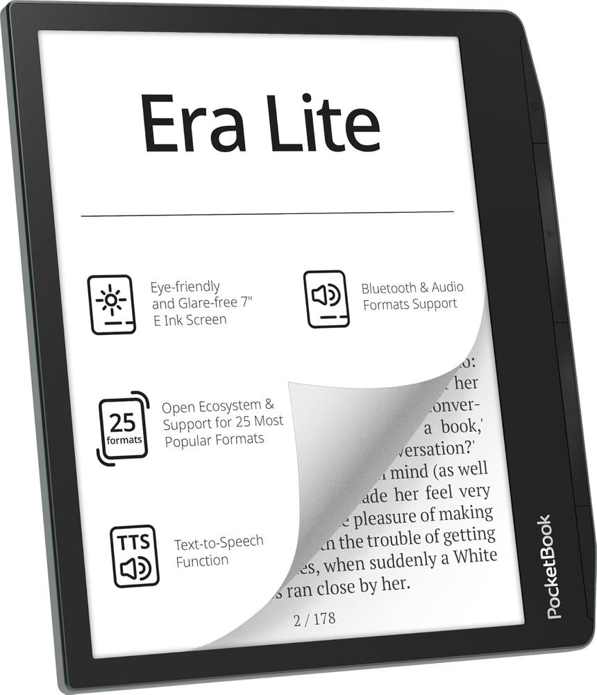 Libro electronico ebook pocketbook era lite 7 pulgadas -  16gb -  verde