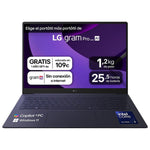 Portatil lg gram pro 16z90ts - g u9 - 288v -  32gb -  ssd 1tb -  16 pulgadas -  w11h