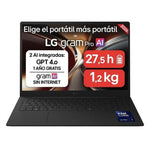 Portatil lg gram pro 16zd90u - g u7 - 355 -  32gb -  ssd 512gb -  16 pulgadas -  freedos