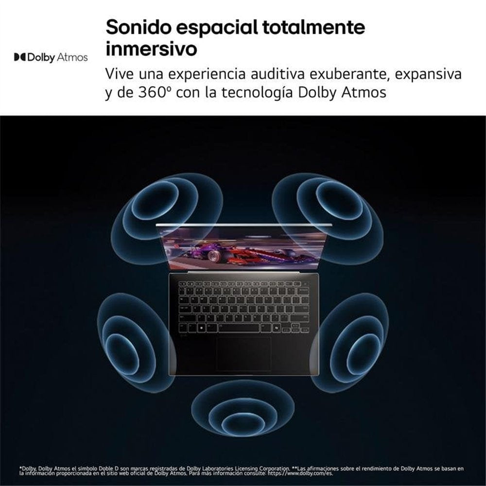 Portatil lg gram pro 16zd90u - g u7 - 355 -  32gb -  ssd 512gb -  16 pulgadas -  freedos