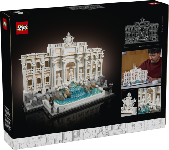 Lego architecture fontana di trevi