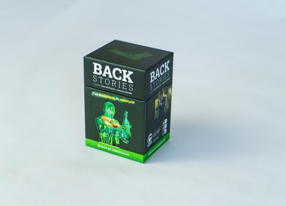 Juego de mesa back stories 2 -  bodas de esmeralda